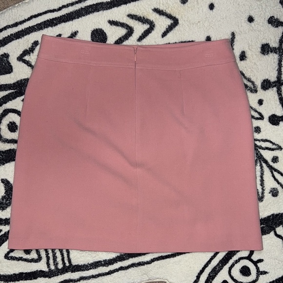 Brand-new, LOFT soft pink, mini preppy skirt, size 14 - Picture 2 of 5